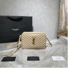 Saint Laurent Loulou Bag Beige