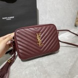 Saint Laurent Loulou Bag Crimson