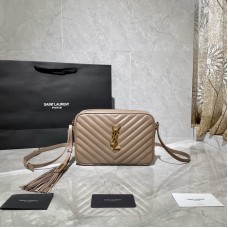 Saint Laurent Loulou Bag Milk Tea Color