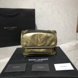 Saint Laurent Small Niki Shoulder Bag 533037 Golden