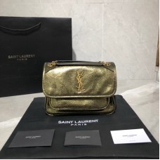 Saint Laurent Small Niki Shoulder Bag 533037 Golden