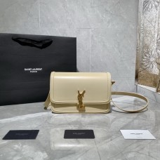 Saint Laurent Rue De Solferino Box Bag Beige