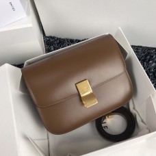 Celine Classic Box Bag Brown 189173