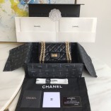 Chanel CF Reissue 2.55 Double Flap Bag Small Black/Golden