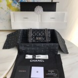 Chanel CF Reissue 2.55 Double Flap Bag Small Black/Silver