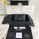 Chanel CF Reissue 2.55 Double Flap Bag Small Blue/Silver