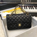 Chanel Classic 23cm Flap Bag Lambskin Black