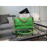 Chanel 19 Bag Lambskin 1160 Grass Green