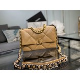 Chanel 19 Bag Lambskin 1160 Khaki