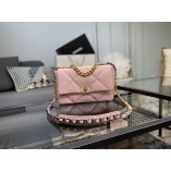 Chanel 19 Bag Lambskin 1160 Pink