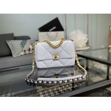 Chanel 19 Bag Lambskin 1160 White