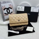 Chanel Classic WOC Bag Lambskin Apricot