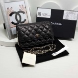 Chanel Classic WOC Bag Lambskin Black