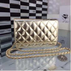 Chanel Classic WOC Bag Lambskin Golden