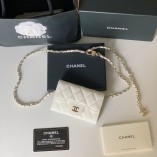 Chanel Original Grained Calfskin Pocket 81081 White