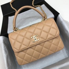 Chanel Trendy CC Bag Lambskin Apricot