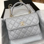 Chanel Trendy CC Bag Lambskin Grey