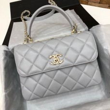 Chanel Trendy CC Bag Lambskin Grey