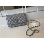 Chanel Classic Wallet On Chain Lambskin AP1794 Grey