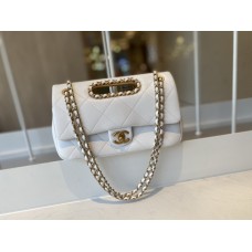 Chanel Small Flap Bag AS1466 White