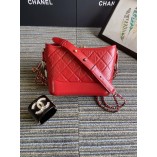 Chanel's Gabrielle Leather Bag Red