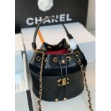 Chanel 2021 Early Spring Calfskin Bucket Bag