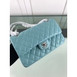 Chanel Classic 2.55 Flap Bag Lambskin Sky Blue