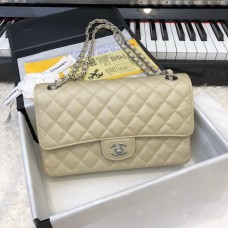 Chanel Classic Flap Medium Bag New Caviar Gold