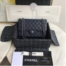 Chanel 1112 Flap Shoulder bag Caviar Dark Blue