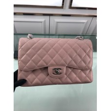 Chanel 1113 Large Flap Bag Caviar Pink