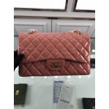 Chanel 1113 Large Flap Bag Patent Leather Pink