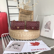 Chanel Small Flap Bag 1116 Caviar Burgundy