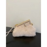 Fendi First Small Pink Mink Bag