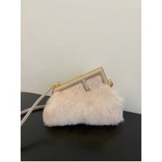 Fendi First Small Pink Mink Bag