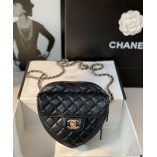 Chanel 2022 SS Sweet Heart Large Handbag 9915 Black