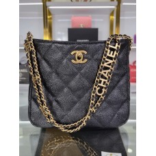 Chanel 2022 SS Small Stray Bag AS3223 Black