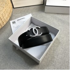 Chanel Belts 30mm Calfskin Black3