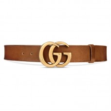 Gucci Brown Leather Belt 38mm