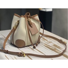 FS Calfskin Bucket Crossbody Bag