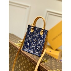 Louis Vuitton Since 1854 Petit Sac Plat M80288 Blue