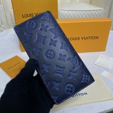 Louis Vuitton BRAZZA Long Wallet Monogram Shadow Leather M80424