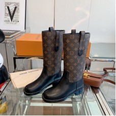 Louis Vuitton New in 2021 Monogram Calf Leather Boots