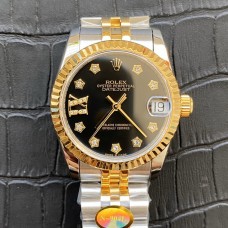 Rolex Women's Diamond Watch Golden