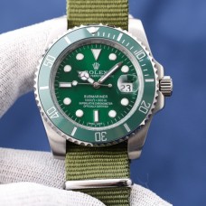 Rolex Military Submariner020 New Water Ghost Tough Guy Military Green Water 41mm