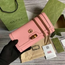 Gucci Diana Chain Wallet With Bamboo 5 Colors 658243