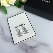 Chanel Classic Double C Hot Selling Earrings with Diamonds