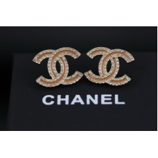 Chanel Pink C earrings