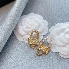 Chanel Personalized Fashion Bag Earrings