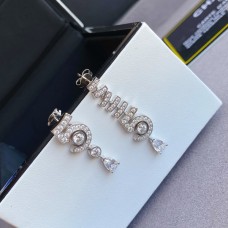 Chanel 5 Word Tassel Earrings