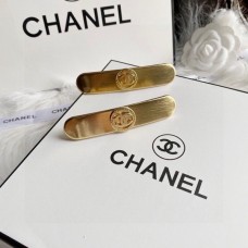 Chanel Gold Logo Hairpin